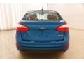 2017 Blue Candy Ford Fiesta SE Sedan  photo #14