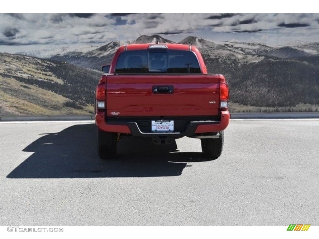 2019 Tacoma TRD Off-Road Double Cab 4x4 - Barcelona Red Metallic / TRD Graphite photo #4