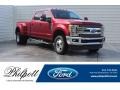 2017 Ruby Red Ford F350 Super Duty Lariat Crew Cab 4x4  photo #1