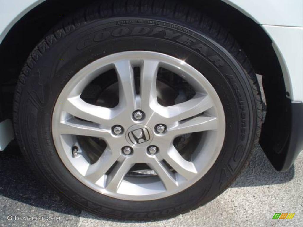 2007 Accord EX Sedan - Taffeta White / Ivory photo #4