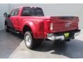 2017 Ruby Red Ford F350 Super Duty Lariat Crew Cab 4x4  photo #8
