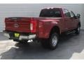 2017 Ruby Red Ford F350 Super Duty Lariat Crew Cab 4x4  photo #10