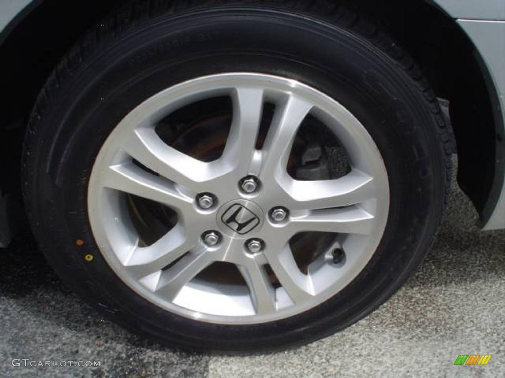 2007 Accord EX Sedan - Alabaster Silver Metallic / Black photo #4