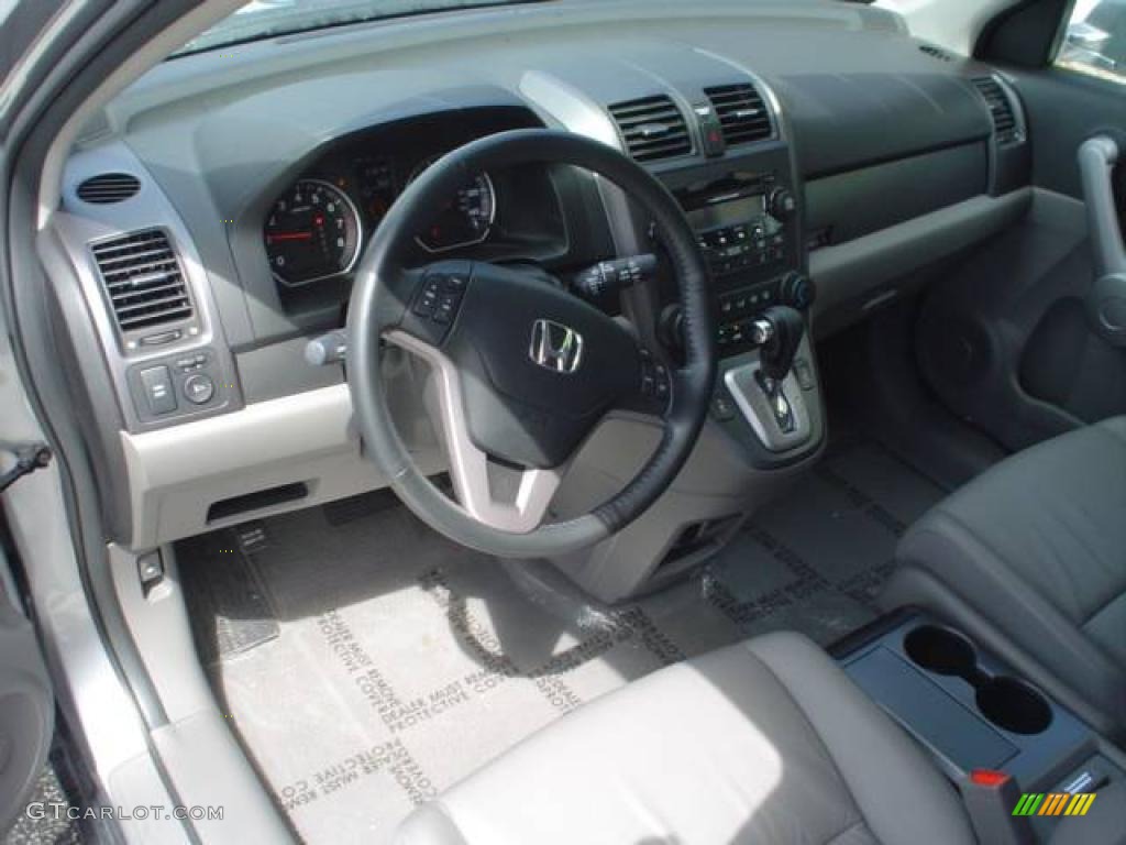 2007 CR-V EX-L 4WD - Whistler Silver Metallic / Gray photo #9