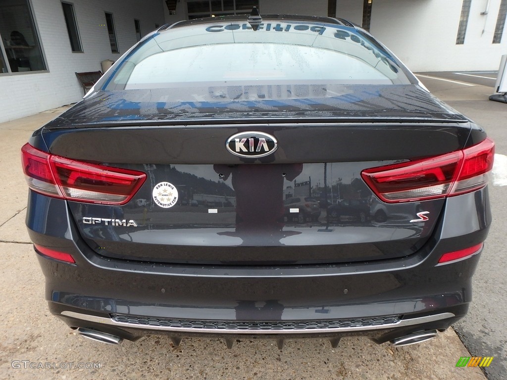 2019 Optima S - Platinum Graphite / Black photo #3