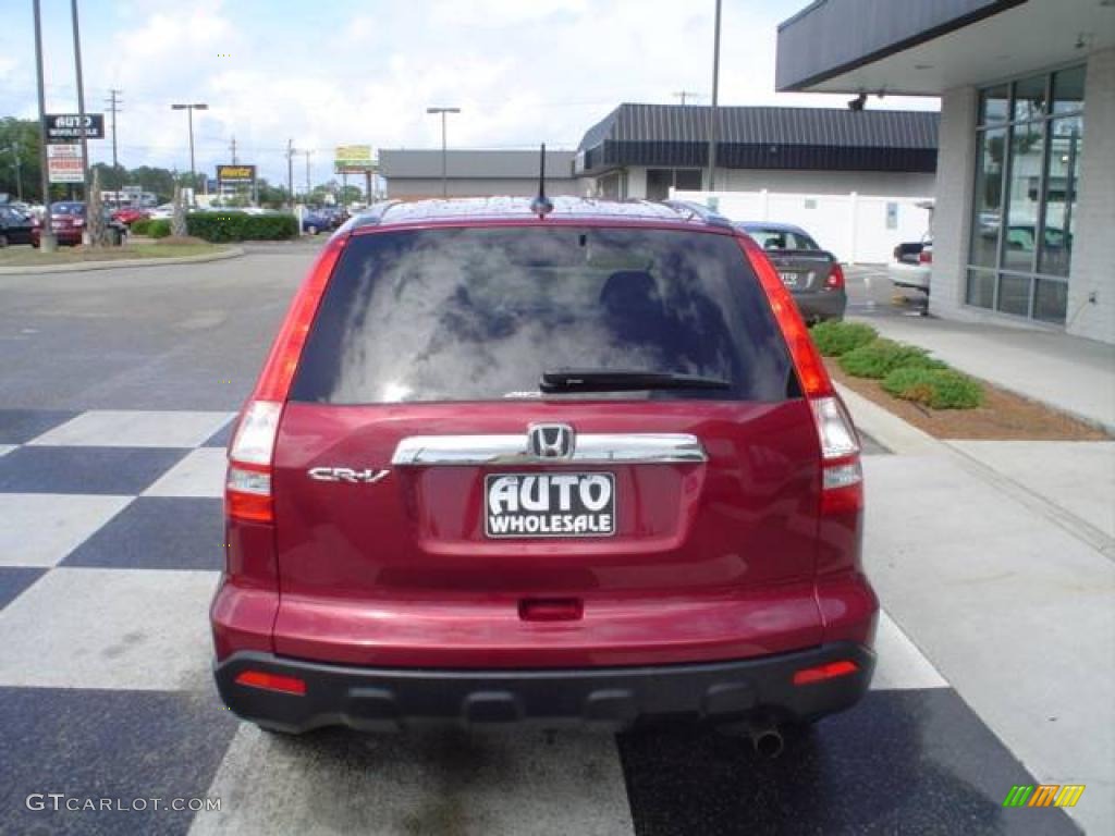 2007 CR-V EX-L 4WD - Tango Red Pearl / Gray photo #3