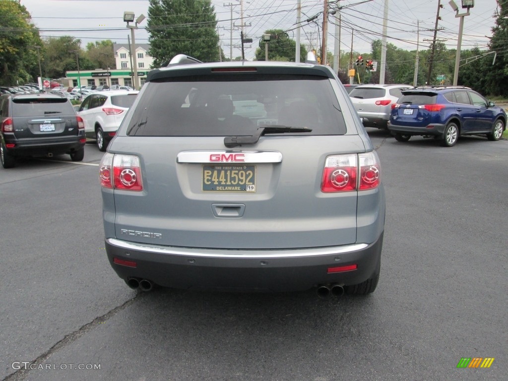 2008 Acadia SLE - Blue-Gold Crystal Metallic / Ebony photo #7