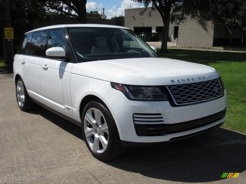 Fuji White 2019 Land Rover Range Rover Supercharged Exterior Photo #129789976