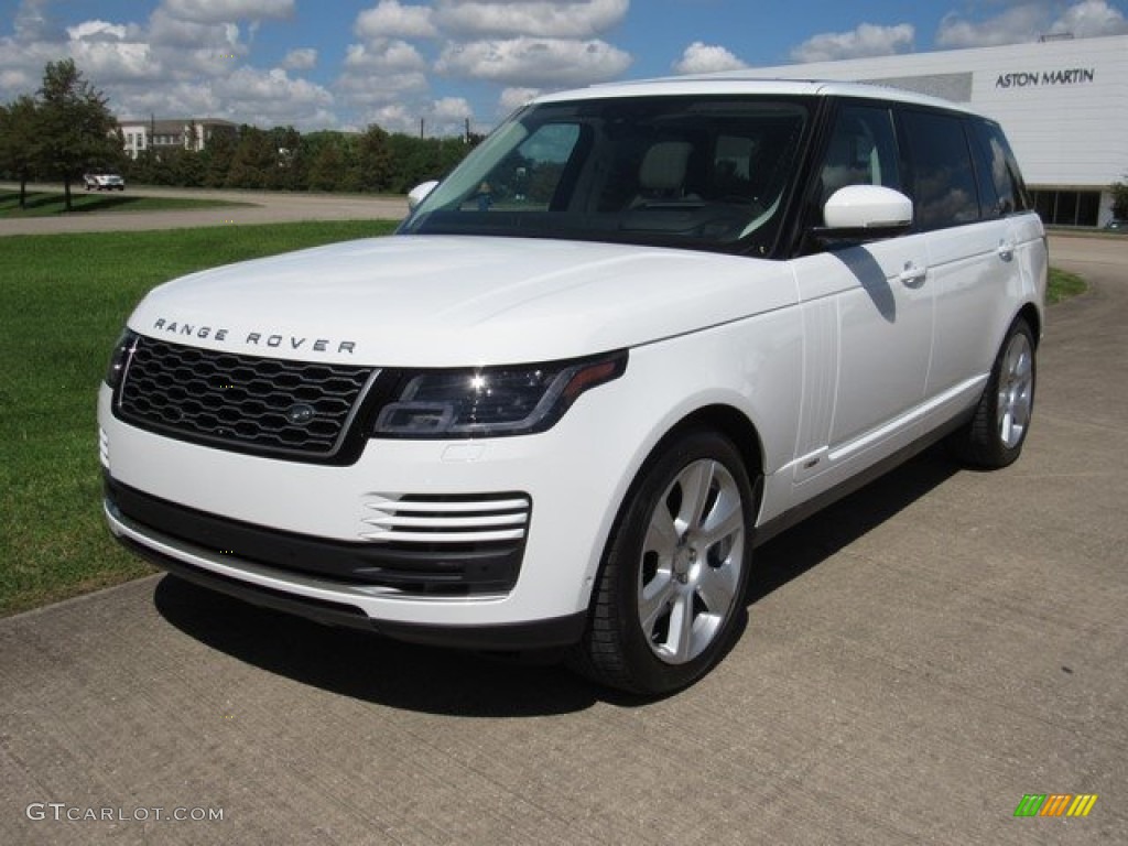 Fuji White 2019 Land Rover Range Rover Supercharged Exterior Photo #129790144