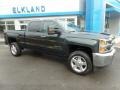Graphite Metallic - Silverado 2500HD Work Truck Crew Cab 4WD Photo No. 1