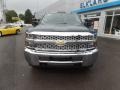 2019 Graphite Metallic Chevrolet Silverado 2500HD Work Truck Crew Cab 4WD  photo #3