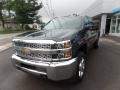 Graphite Metallic - Silverado 2500HD Work Truck Crew Cab 4WD Photo No. 4