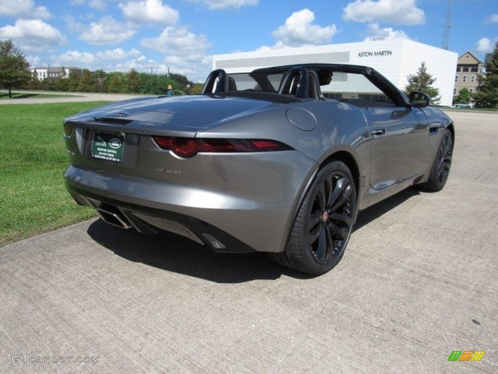 2019 F-Type P300 Convertible - Silicon Silver Metallic / Ebony photo #7