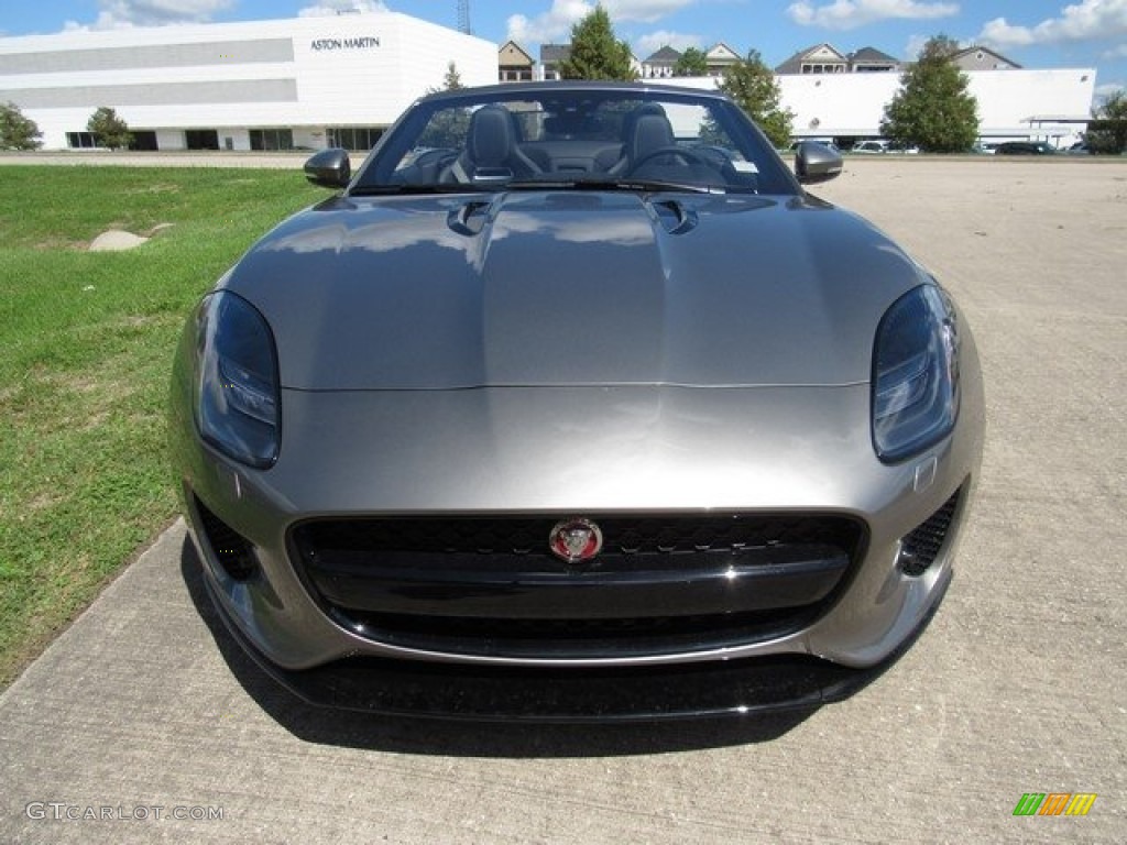 2019 F-Type P300 Convertible - Silicon Silver Metallic / Ebony photo #9