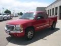 2004 Fire Red GMC Sierra 1500 SLT Extended Cab 4x4  photo #3