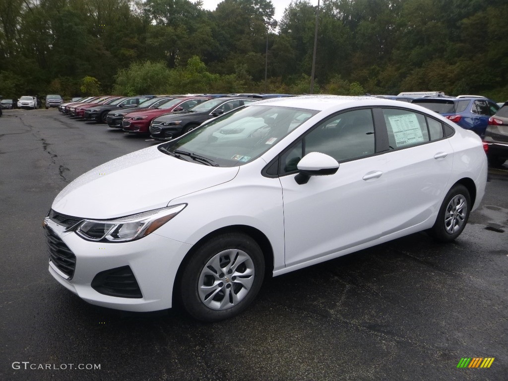 Summit White 2019 Chevrolet Cruze LS Exterior Photo #129795336