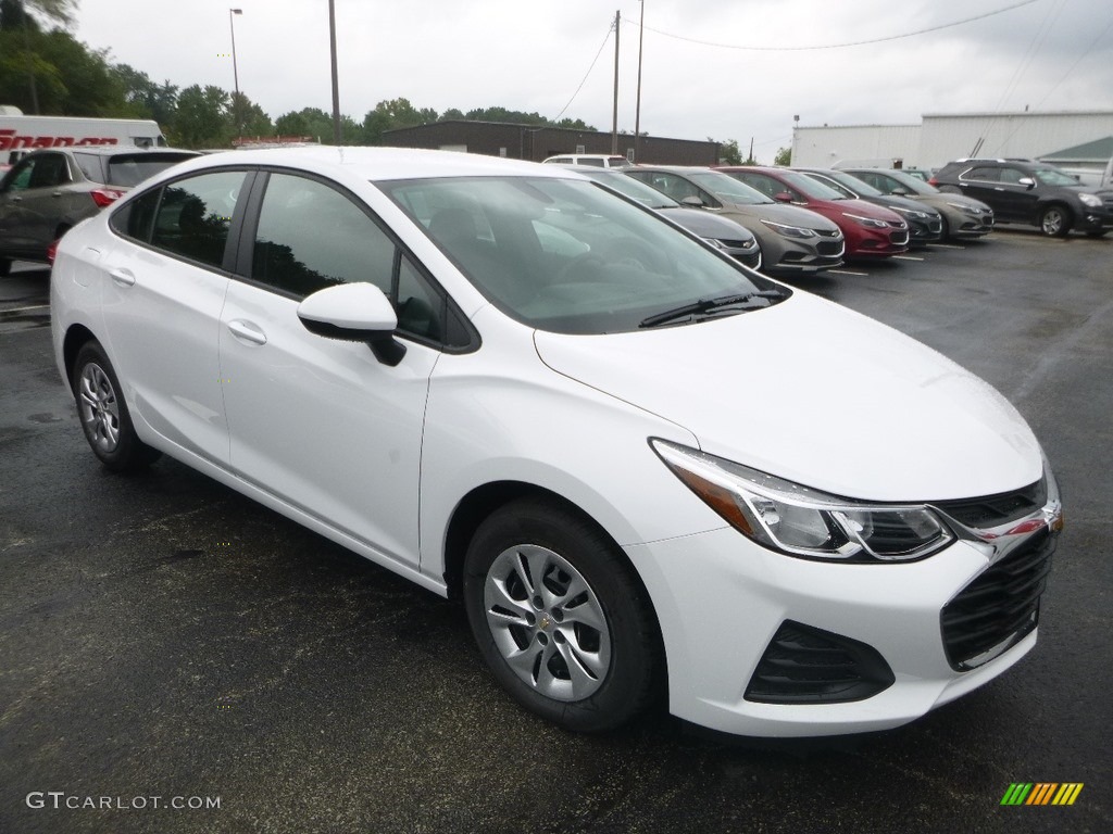 Summit White 2019 Chevrolet Cruze LS Exterior Photo #129795486