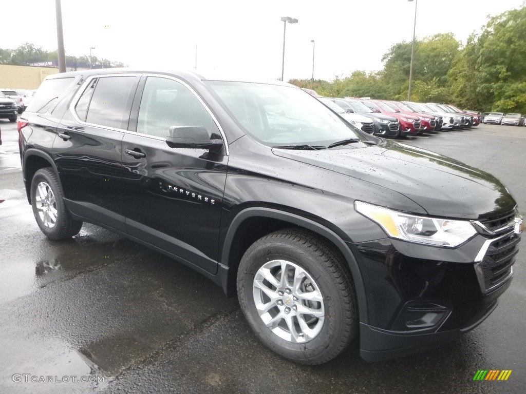 2019 Traverse LS AWD - Mosaic Black Metallic / Jet Black photo #7