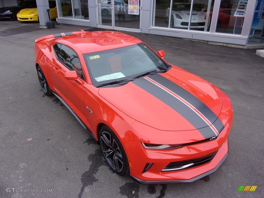 2018 Crush Orange Chevrolet Camaro Lt Coupe Hot Wheels Package