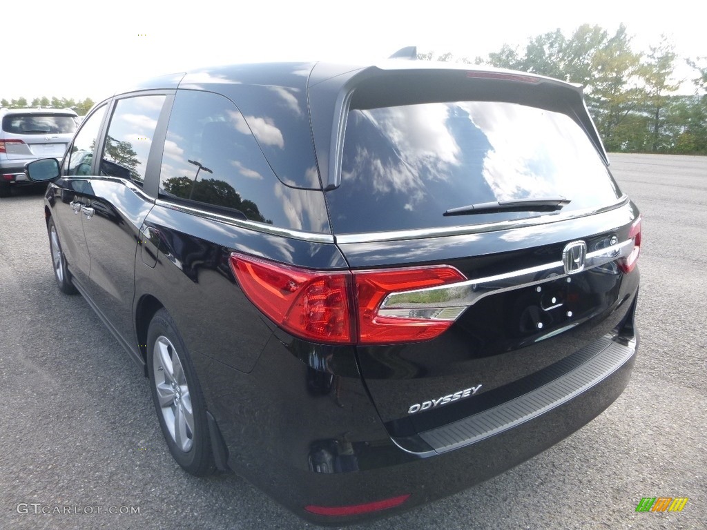 2019 Odyssey EX - Crystal Black Pearl / Gray photo #2