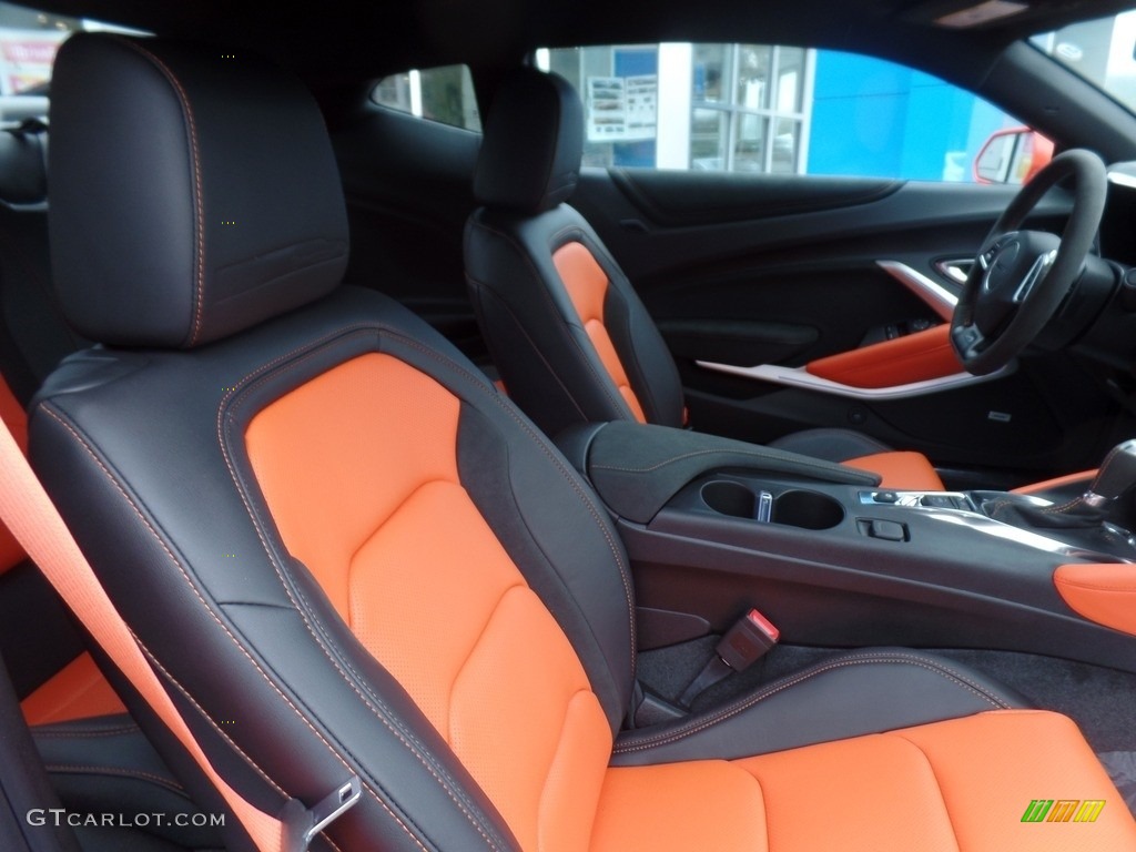 2018 Camaro LT Coupe Hot Wheels Package - Crush (Orange) / Jet Black photo #17