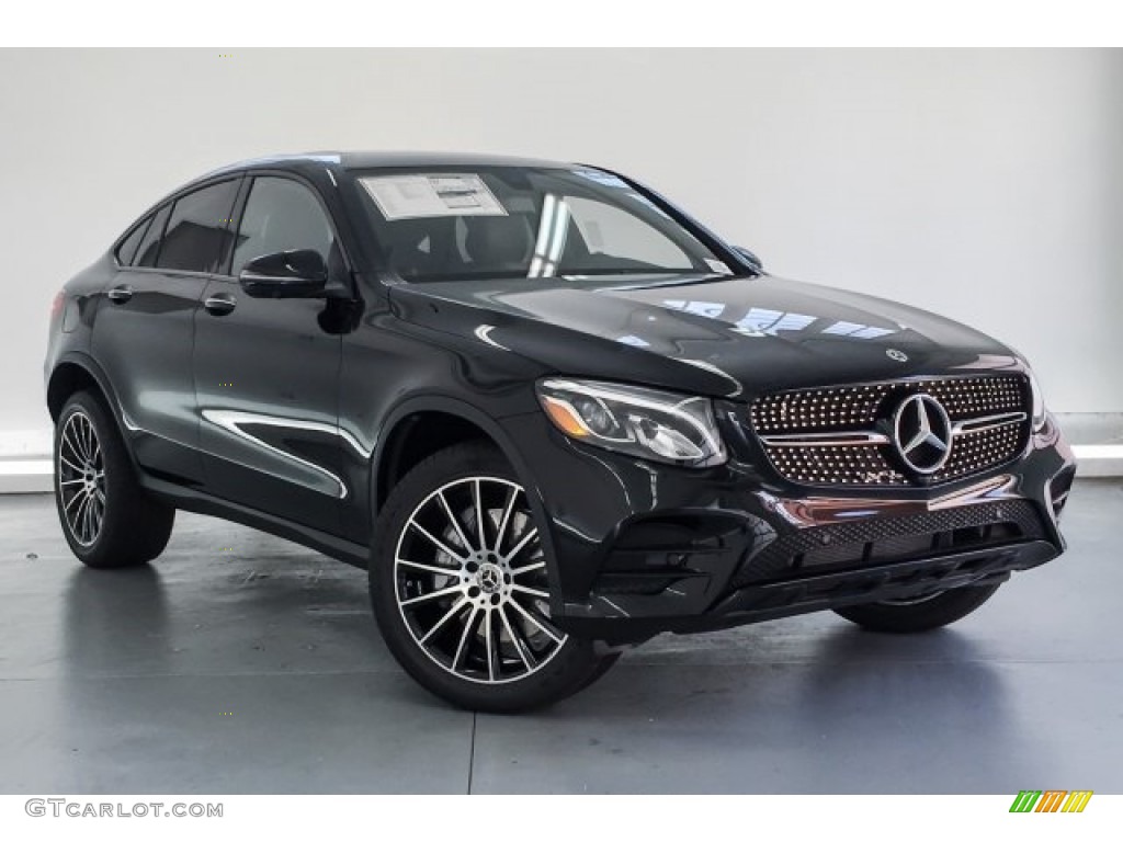Black 2019 Mercedes-Benz GLC 300 4Matic Coupe Exterior Photo #129798620