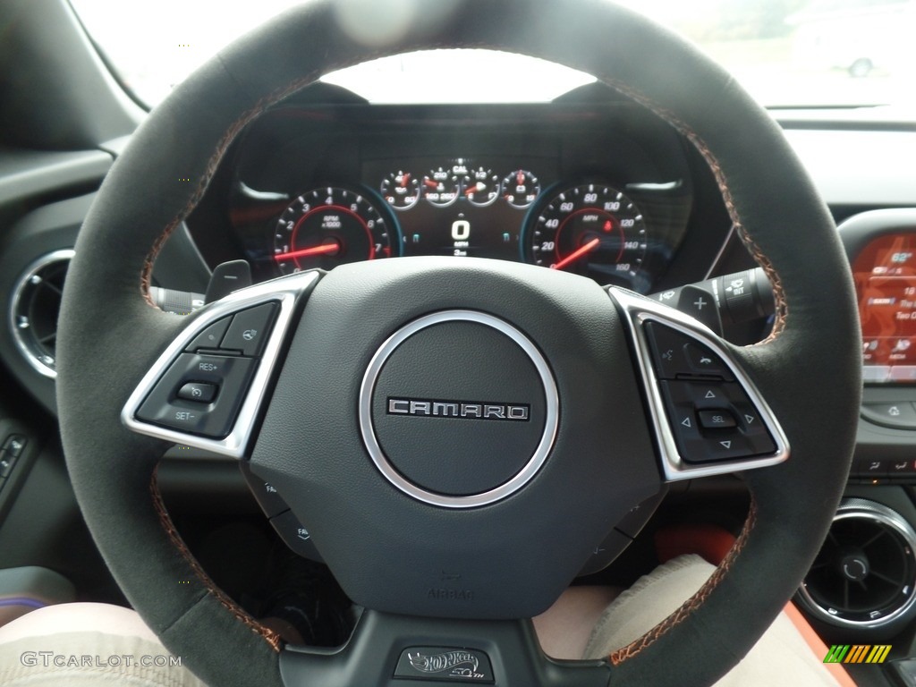 2018 Camaro LT Coupe Hot Wheels Package - Crush (Orange) / Jet Black photo #33