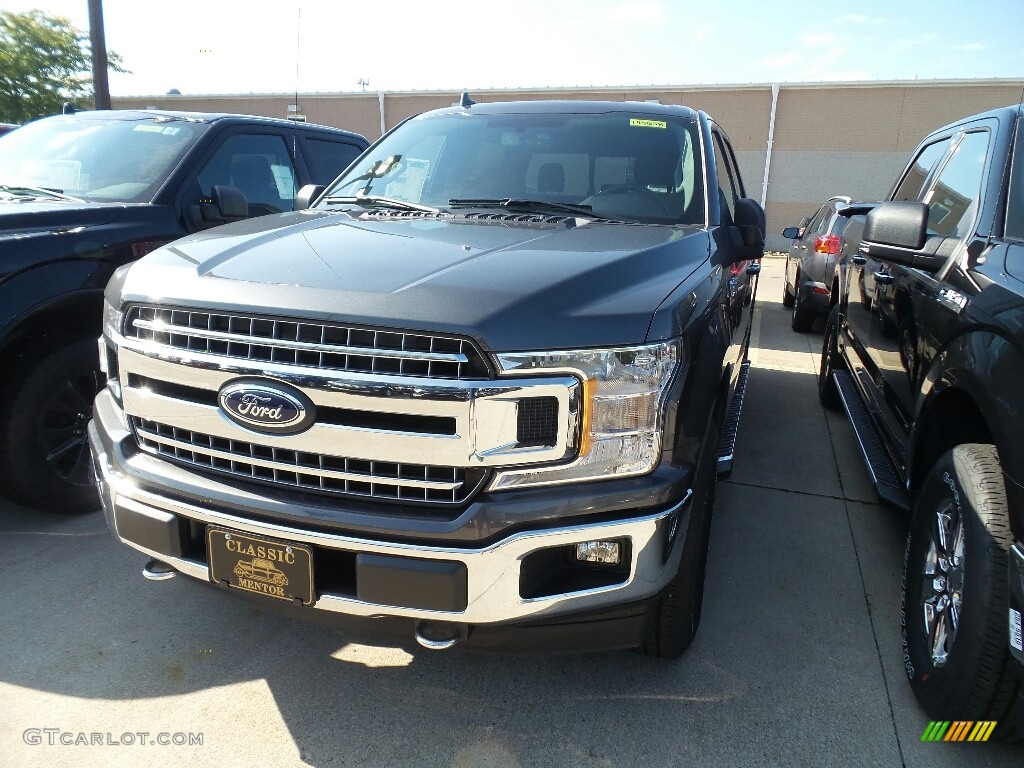 2018 F150 XLT SuperCrew 4x4 - Magnetic / Earth Gray photo #1