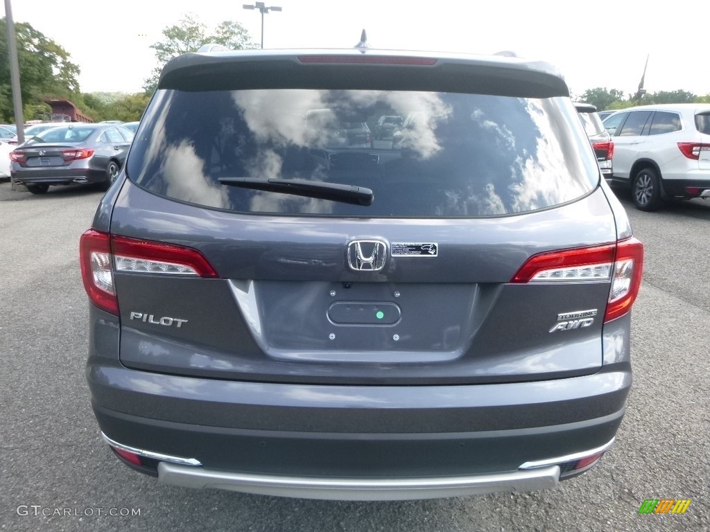 Modern Steel Metallic 2019 Honda Pilot Touring AWD Exterior Photo #129798773