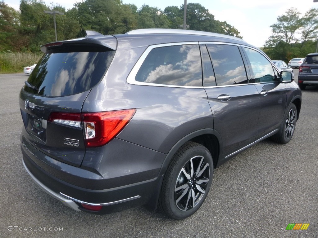 Modern Steel Metallic 2019 Honda Pilot Touring AWD Exterior Photo #129798791