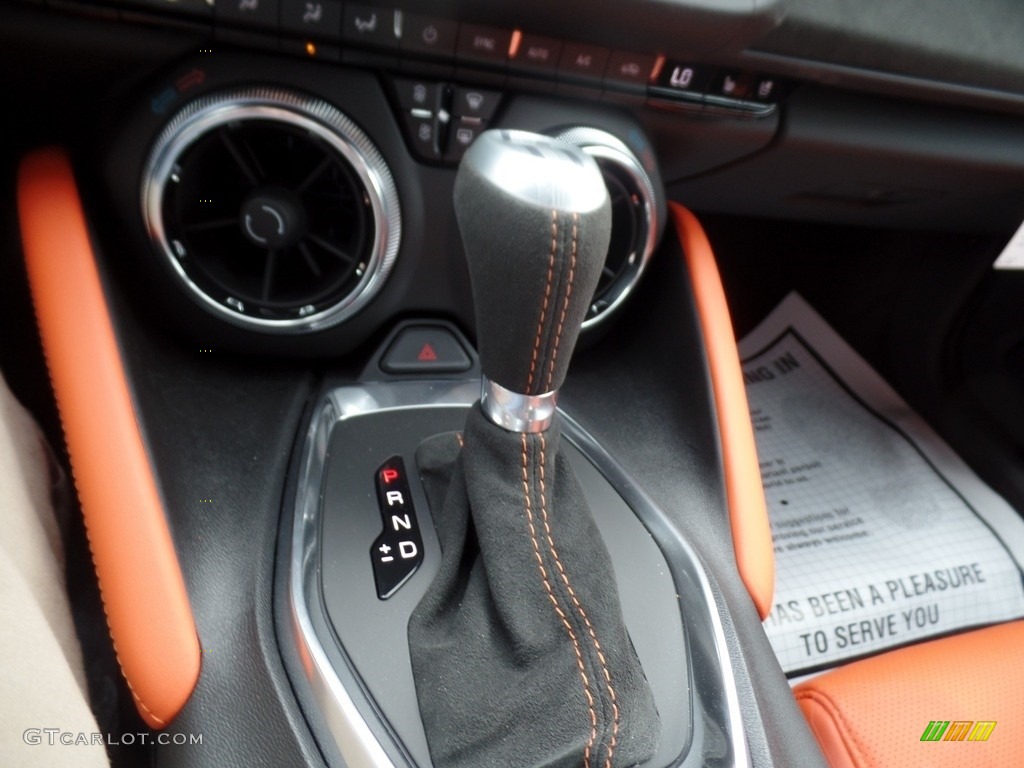 2018 Camaro LT Coupe Hot Wheels Package - Crush (Orange) / Jet Black photo #42