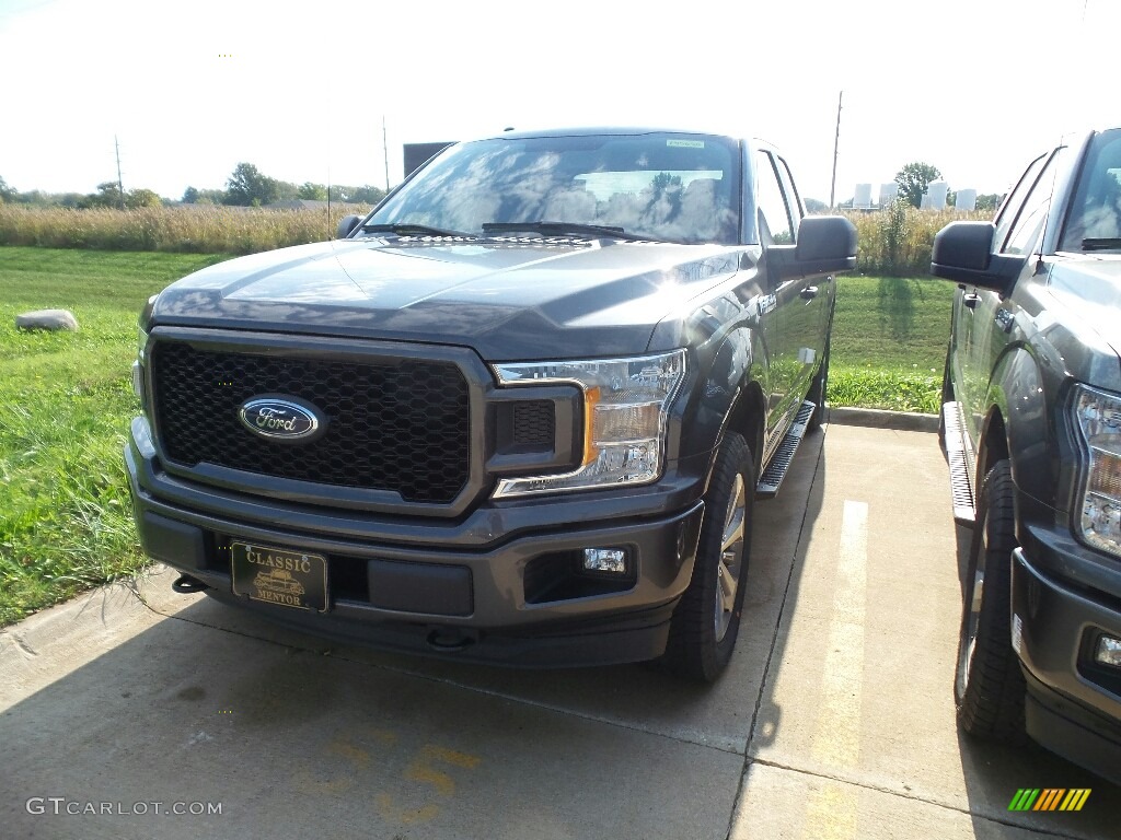 2018 F150 STX SuperCab 4x4 - Magnetic / Black photo #1