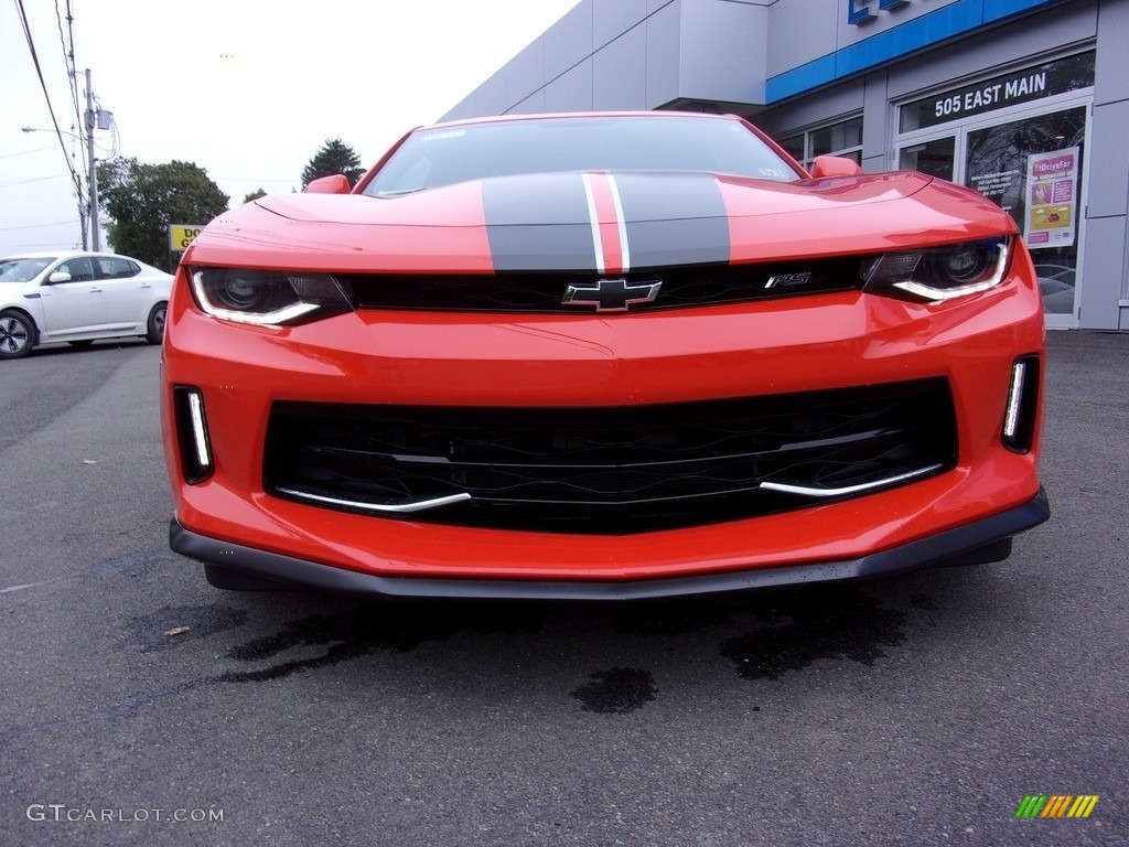 2018 Camaro LT Coupe Hot Wheels Package - Crush (Orange) / Jet Black photo #50