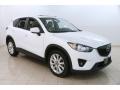 Crystal White Pearl Mica - CX-5 Grand Touring AWD Photo No. 1