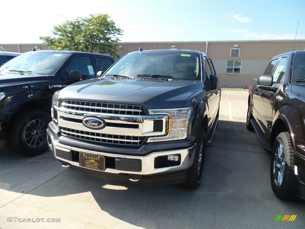 2018 F150 XLT SuperCrew 4x4 - Magnetic / Earth Gray photo #1