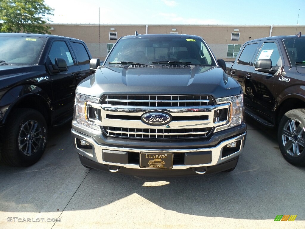 2018 F150 XLT SuperCrew 4x4 - Magnetic / Earth Gray photo #2