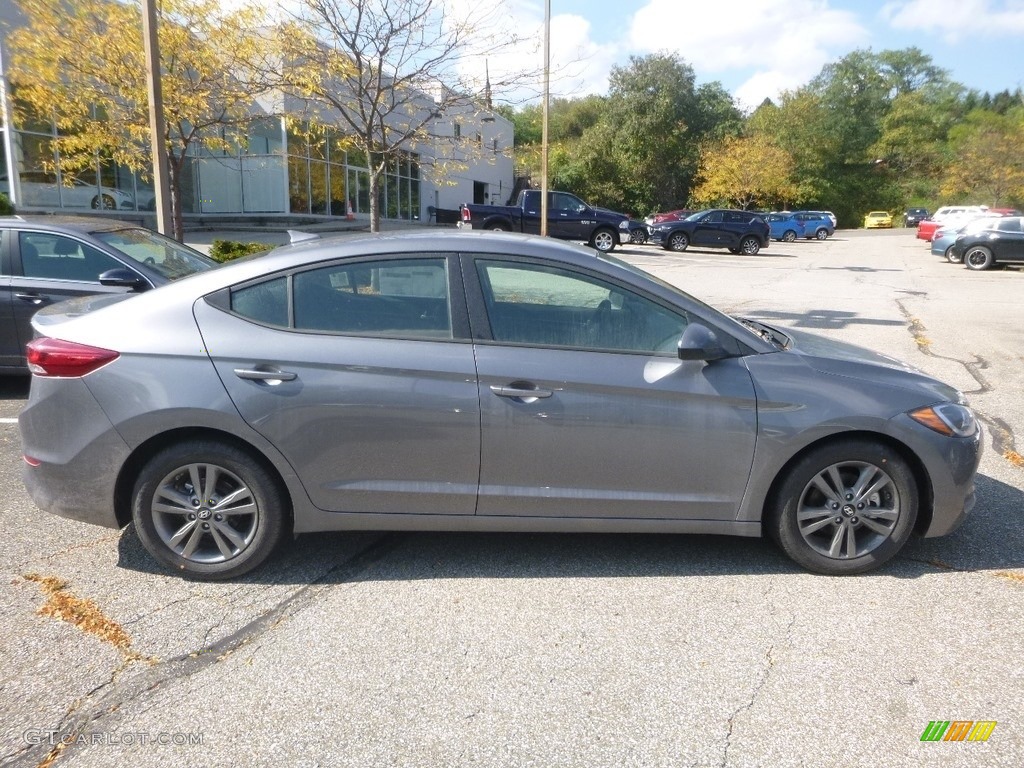 Galactic Gray Hyundai Elantra