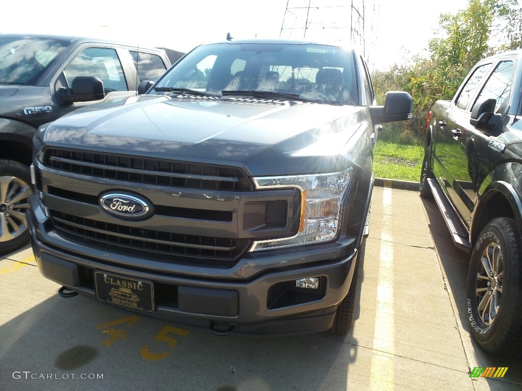 2018 F150 XLT SuperCrew 4x4 - Magnetic / Black photo #1