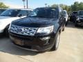 2018 Shadow Black Ford Explorer XLT 4WD  photo #1
