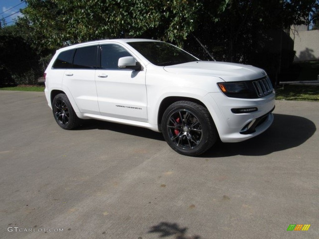 Bright White Jeep Grand Cherokee