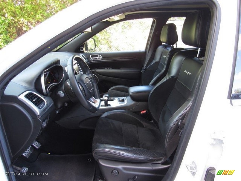 2014 Grand Cherokee SRT 4x4 - Bright White / SRT Morocco Black photo #3