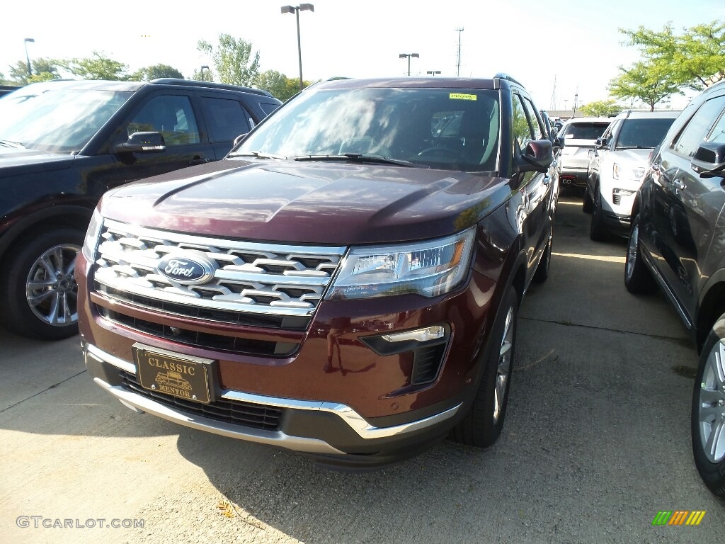 2018 Explorer Limited 4WD - Burgundy Velvet / Ebony Black photo #1