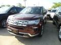 2018 Burgundy Velvet Ford Explorer Limited 4WD  photo #1