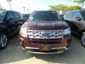 2018 Burgundy Velvet Ford Explorer Limited 4WD  photo #3