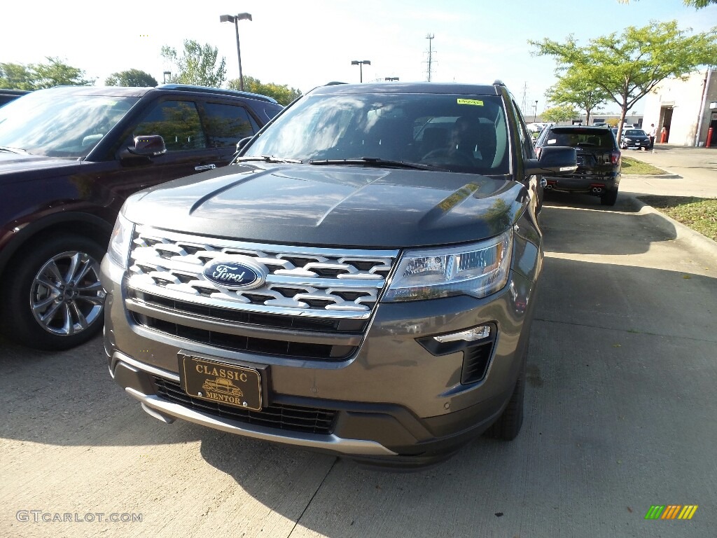 2018 Explorer XLT 4WD - Magnetic Metallic / Ebony Black photo #1