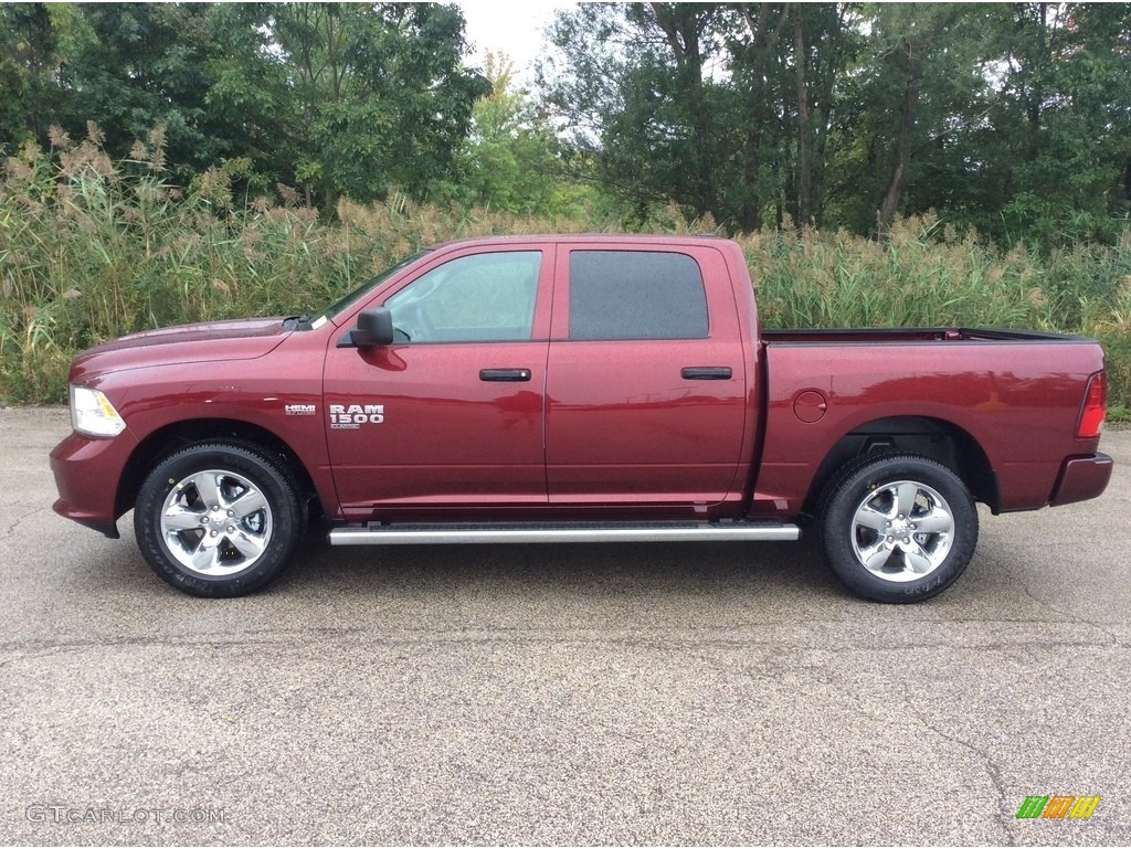 Delmonico Red Pearl 2019 Ram 1500 Classic Express Crew Cab 4x4 Exterior Photo #129801338
