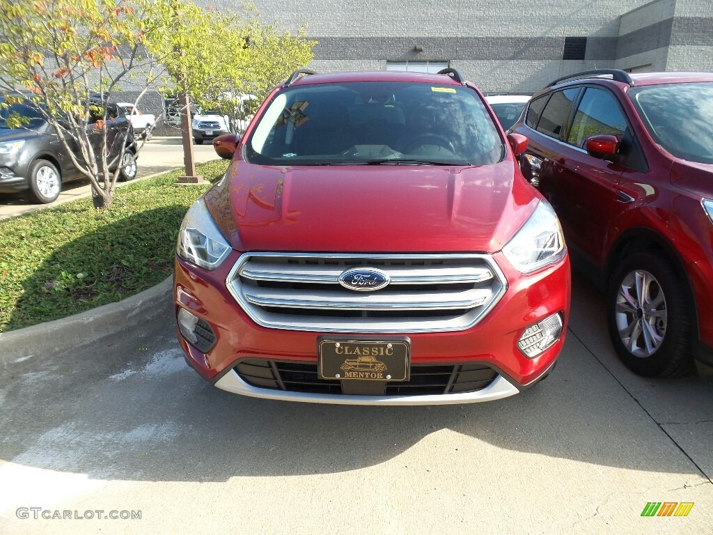 2018 Escape SEL 4WD - Ruby Red / Charcoal Black photo #2