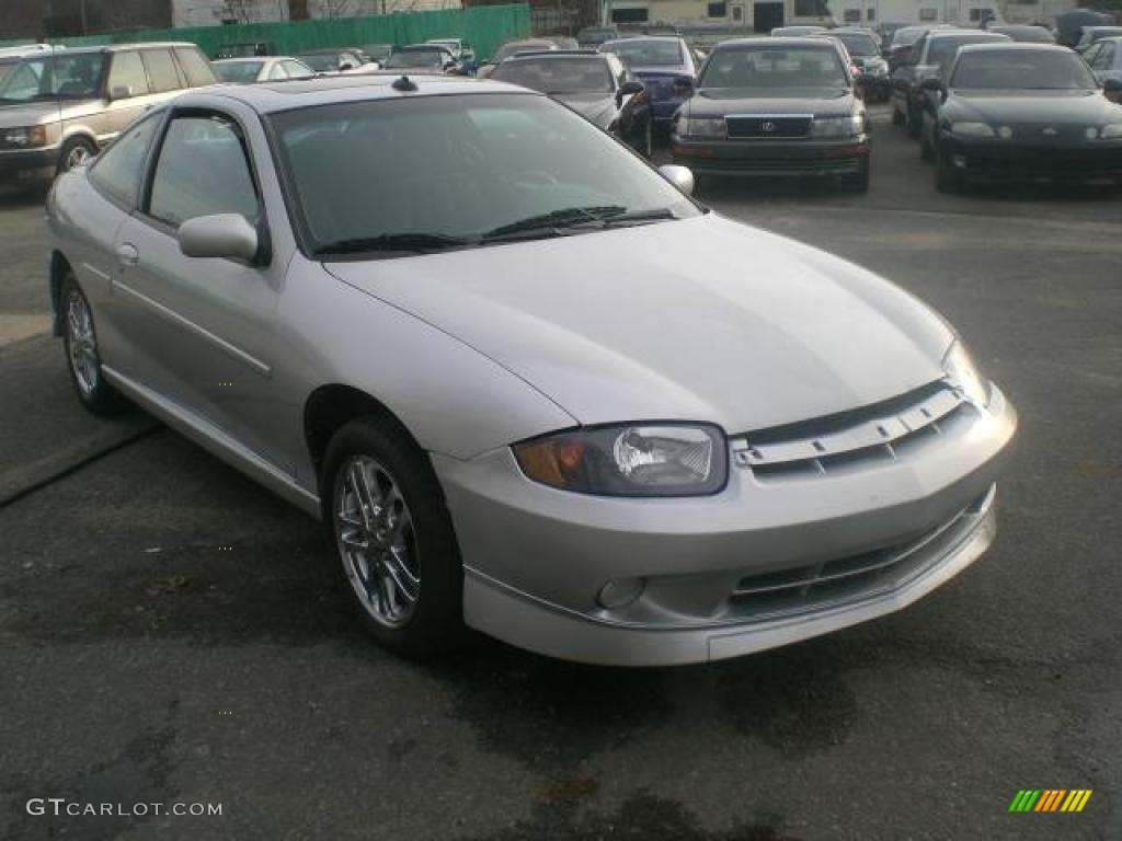 2005 Cavalier LS Sport Coupe - Ultra Silver Metallic / Graphite Gray photo #3