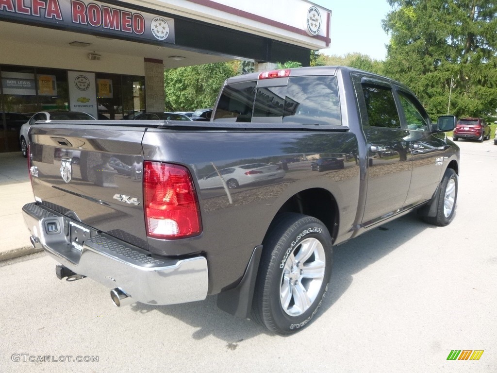 2014 1500 SLT Crew Cab 4x4 - Granite Crystal Metallic / Black/Diesel Gray photo #2