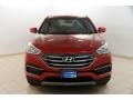 2017 Serrano Red Hyundai Santa Fe Sport AWD  photo #2